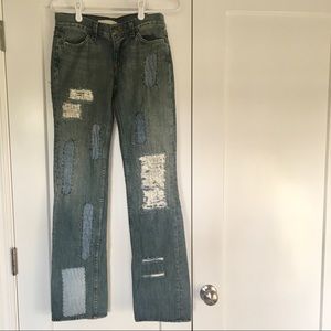 SALE Habitual | Limited Ed The Bend Jean Patchwork